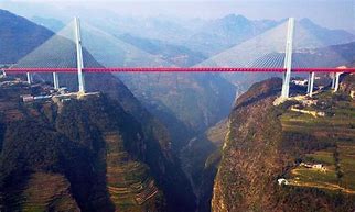 Image of a bridge suspended over a canyon
